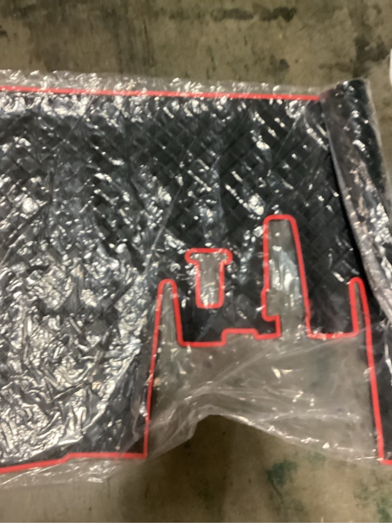 Condition photo showing New/Like New for golf cart floor mat for yamaha g29 drive, upgraded non-slip full coverage liner mats replacement thick rubber, hexagonal pattern