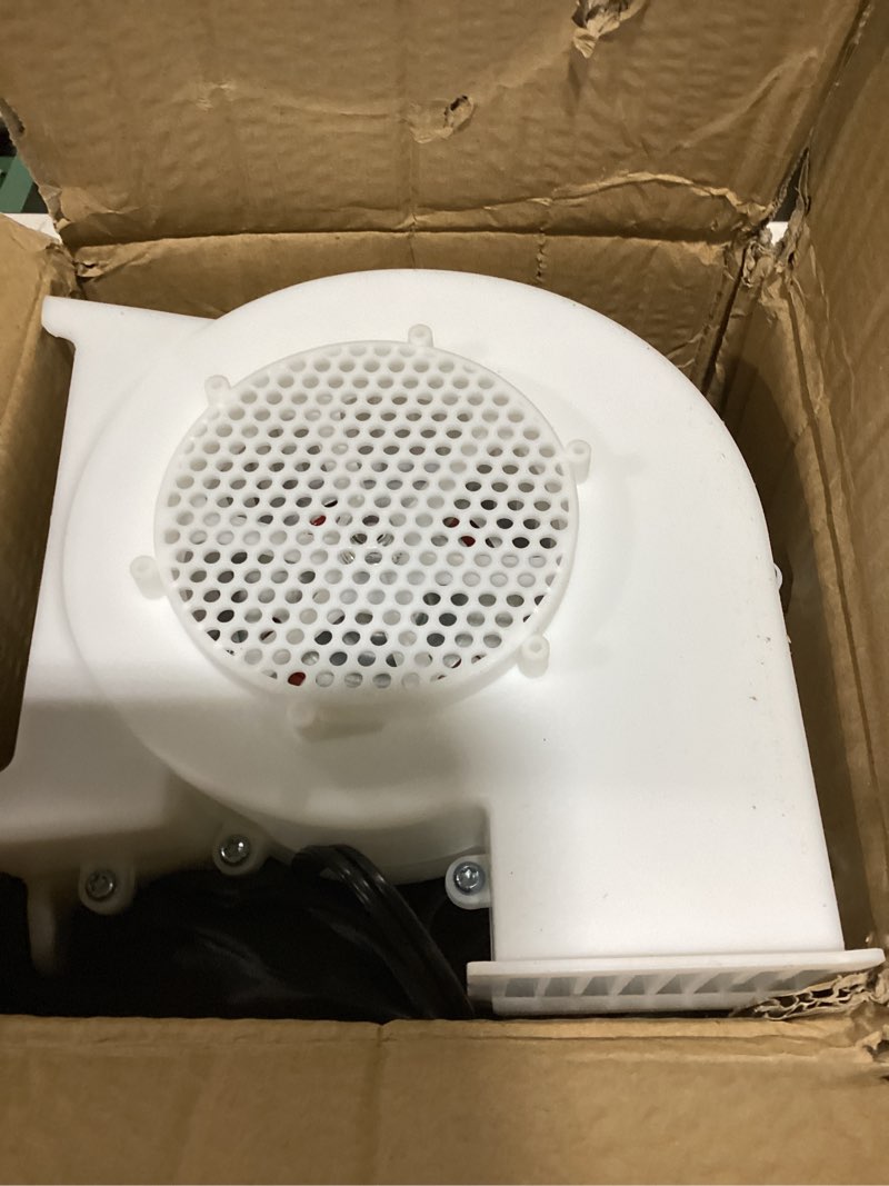 Condition photo showing As Is for OUTTOY Inflatable/Blow Up Projection Screen with Quiet Fan and Storage Bag, Easy Set up, Mega for Outdoor, Backyard Movie Night, Theme Parties, Celebrations-16FT