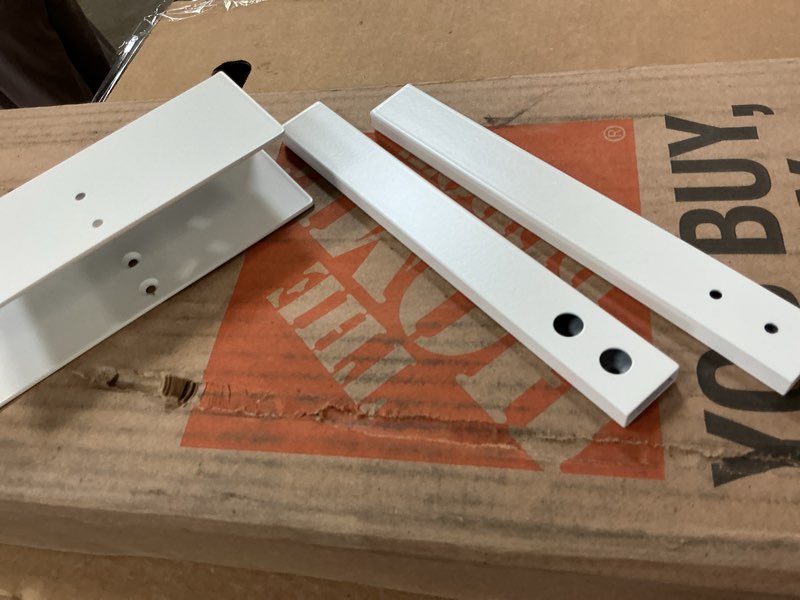Condition photo showing Good Condition for dnyta metal bifold door lock white closet locks for double doors bifold door locks interior lock for bifold closet doors (3 pack)