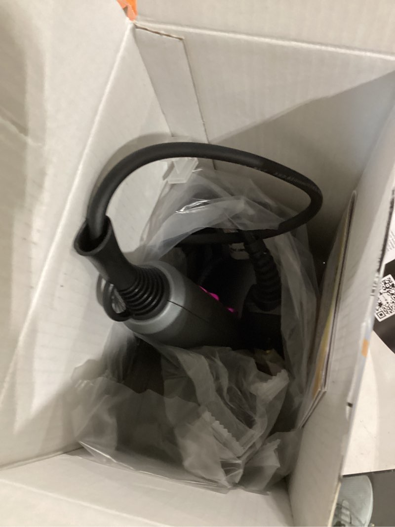 Condition photo showing Good Condition for slopehill professional ionic hair dryer, powerful 1800w fast drying low noise blow dryer with 2 concentrator nozzle 1 diffuser attachments for home salon travel grey