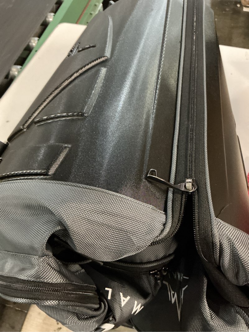 Condition photo showing Good Condition for unihimal golf travel bag with hard case top, 1680d heavy duty oxford golf club travel bags for airlines with wheels easy to maneuver gray
