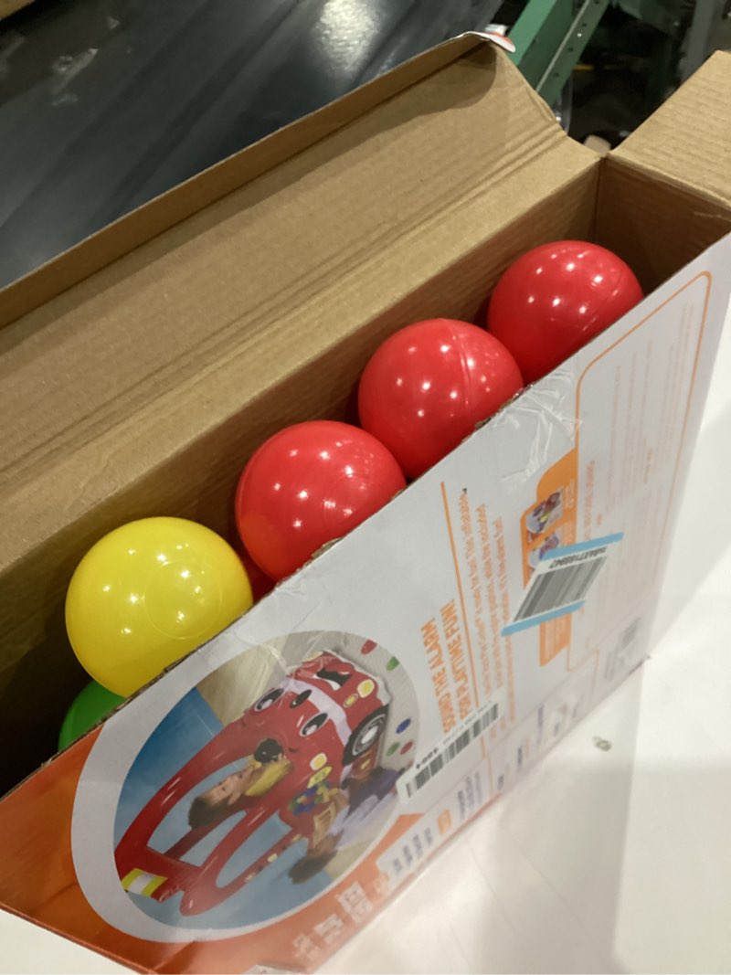 Condition photo showing As Is for Banzai Rescue Fire Team Play Center Ball Pit with 20 Balls, Toy