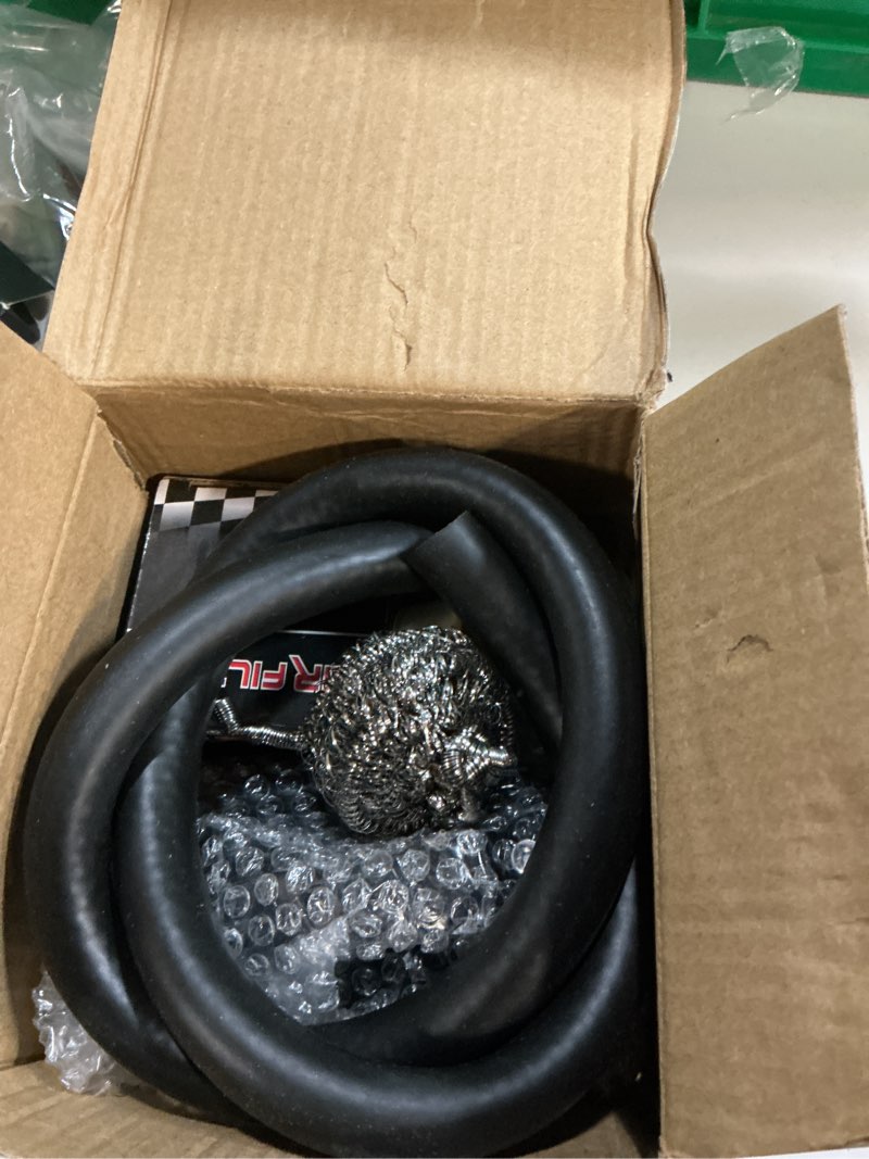 Condition photo showing Good Condition for aociska aluminum oil catch can reservoirs,baffled oil catch can kit,300ml oil reservoir tank,oil separator catch can with hose kit,universal oil catch can tank polish baffled reservoir (black)