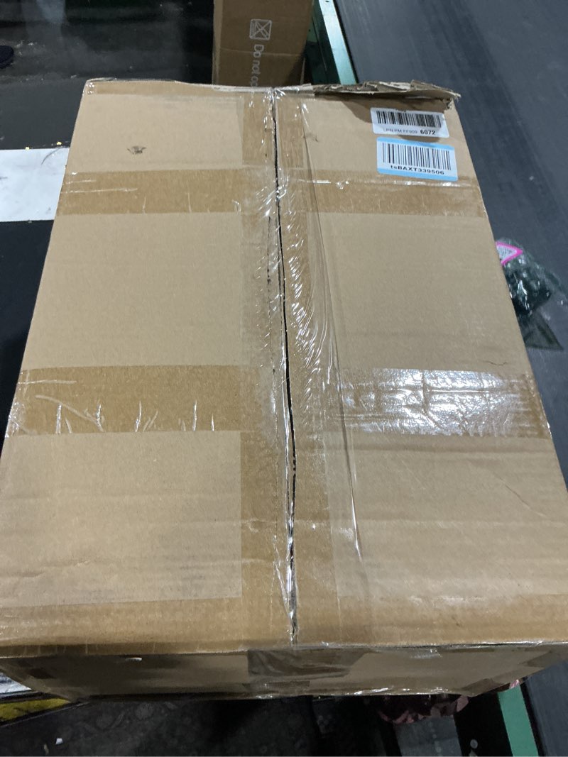 Condition photo showing As Is for Automatic Deer Feeder 50-75 LB,Gravity Deer Feeder & Corn Feeder with Locking Lid,Feeding Tray & 3-L