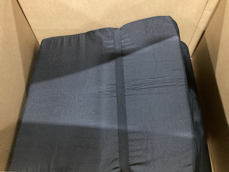 Condition photo showing Good Condition for HOMBYS 5-in-1 Recliner Seat Cushion for Elderly+Lumbar Support Pillow + Leg Pad, with Adjustable Half Moon Neck Pillow & Footrest, Foam Filling with Velvet Fabric, Thick & Non-Slip, Black