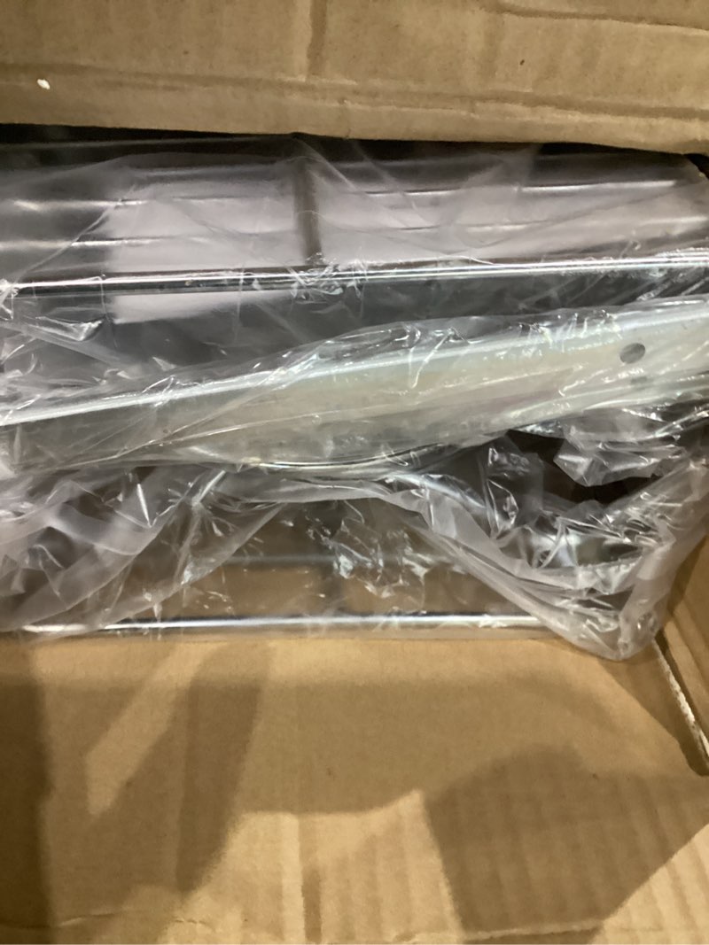 Condition photo showing Good Condition for ocg 2 tier pull out cabinet organizer (9.5" w x 21" d), pull out drawers for kitchen cabinets, pull out shelves for base cabinet organization in kitchen bathroom pantry, chrome finish 9.5"w x 21"d, 2 tier