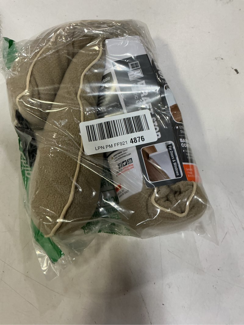Condition photo showing New/Like New for Frost King DS2 Door or Window Draft Stop Cloth Seal, 3-Feet, Beige 3' (Single) 36" Beige