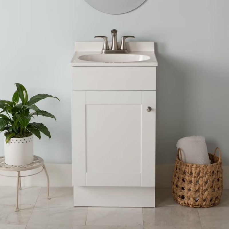 Project Source Single Sink Vanity Cabinet