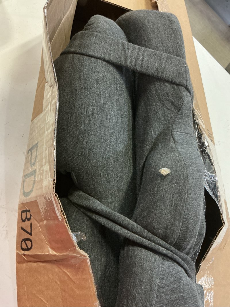 Condition photo showing Good Condition for Ergonomic Seat Cushion with Adjustable Strap, Memory Foam Office Chair Seat Cushion with L-Shaped Design, Car Seat Cushion Fits for Truck Driver Semi Truck, Gaming Chair, Desk, Dark Gray