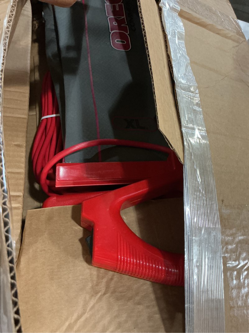 Condition photo showing As Is for oreck commercial professional vacuum cleaner, bagged upright vac for carpets and hard floor, lightweight, high-speed double helix brush roll, powerful vacuum cleaners for commercial use upright vacuum with endurolife belt