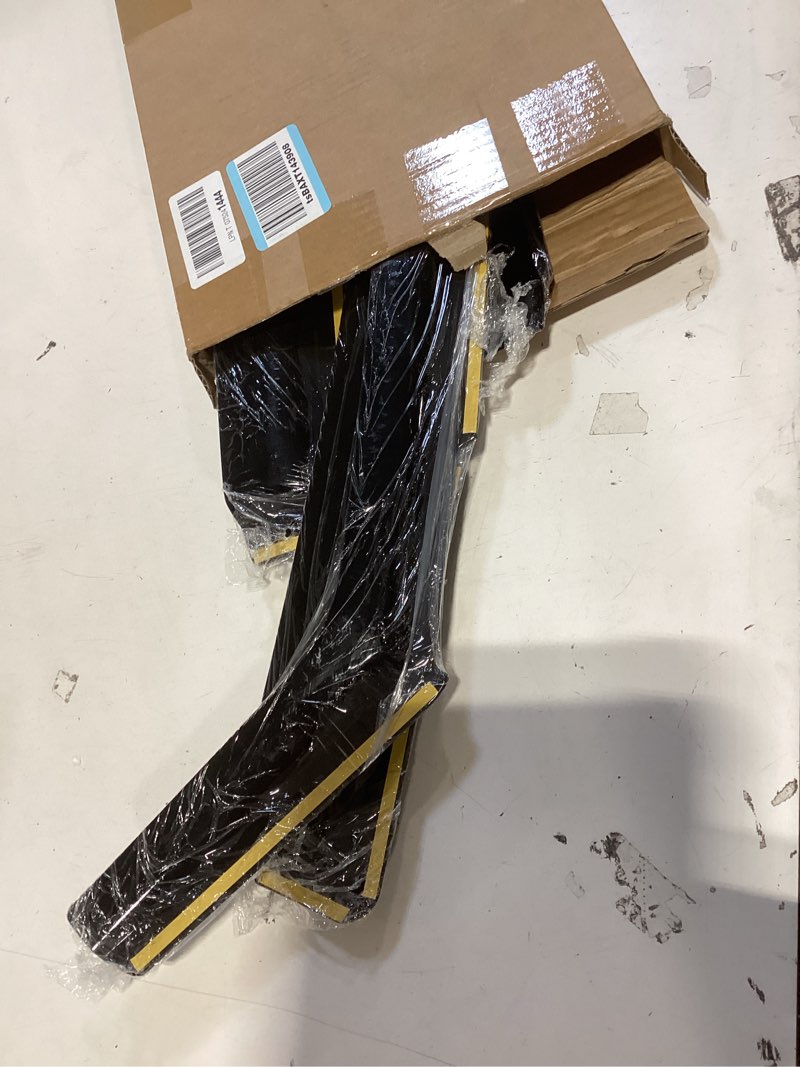 Condition photo showing New/Like New for in-channel window rain guards compatible with chevy silverado/gmc sierra 1500 2019-2026 crew cab, vent visors window visors extra durable window deflectors vent shades truck car accessories 2019-2026 chevy silverado/gmc sierra1500 crew cab