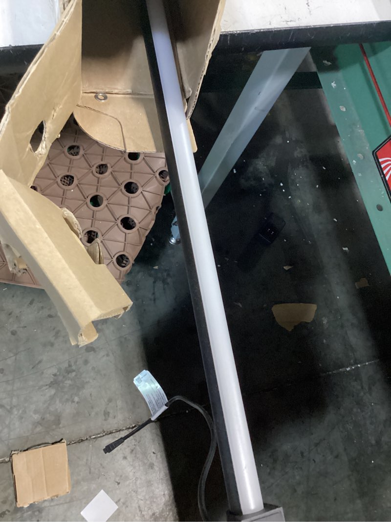 Condition photo showing Good Condition for philips hue large smart light tube, black - white and color ambiance led color-changing light - 1 pack - sync with tv, music, and gaming - requires bridge and sync box - control with app or voice large tube black