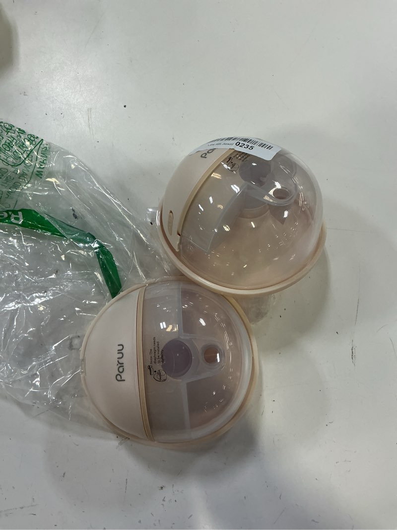 Condition photo showing Good Condition for paruu hands free breast pump p16, wearable breast pump electirc portable with 4 modes & 12 levels, max 309mmhg strong suction 19/21/24mm flange inserts wearable breastfeeding pump, 2 pack?nude