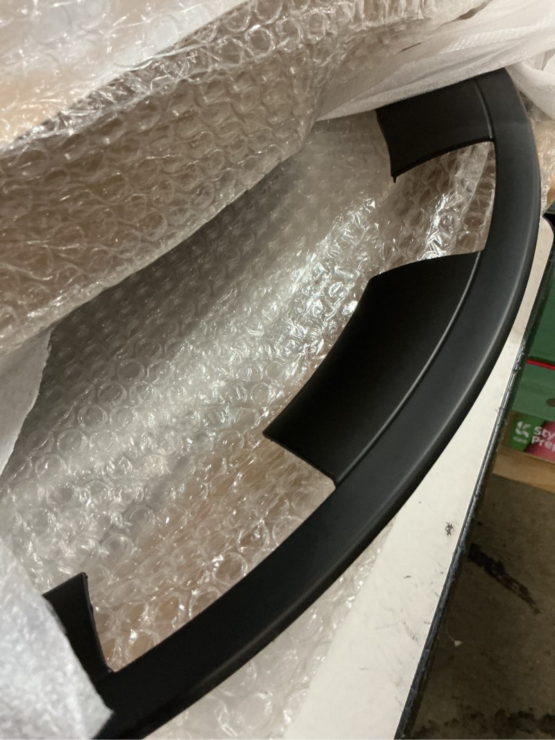 Condition photo showing Good Condition for rim protectors for 2025-2026 tesla model y juniper - 4pcs 20" helix wheel rim covers, anti-curb rash protective ring, matte black model y accessories