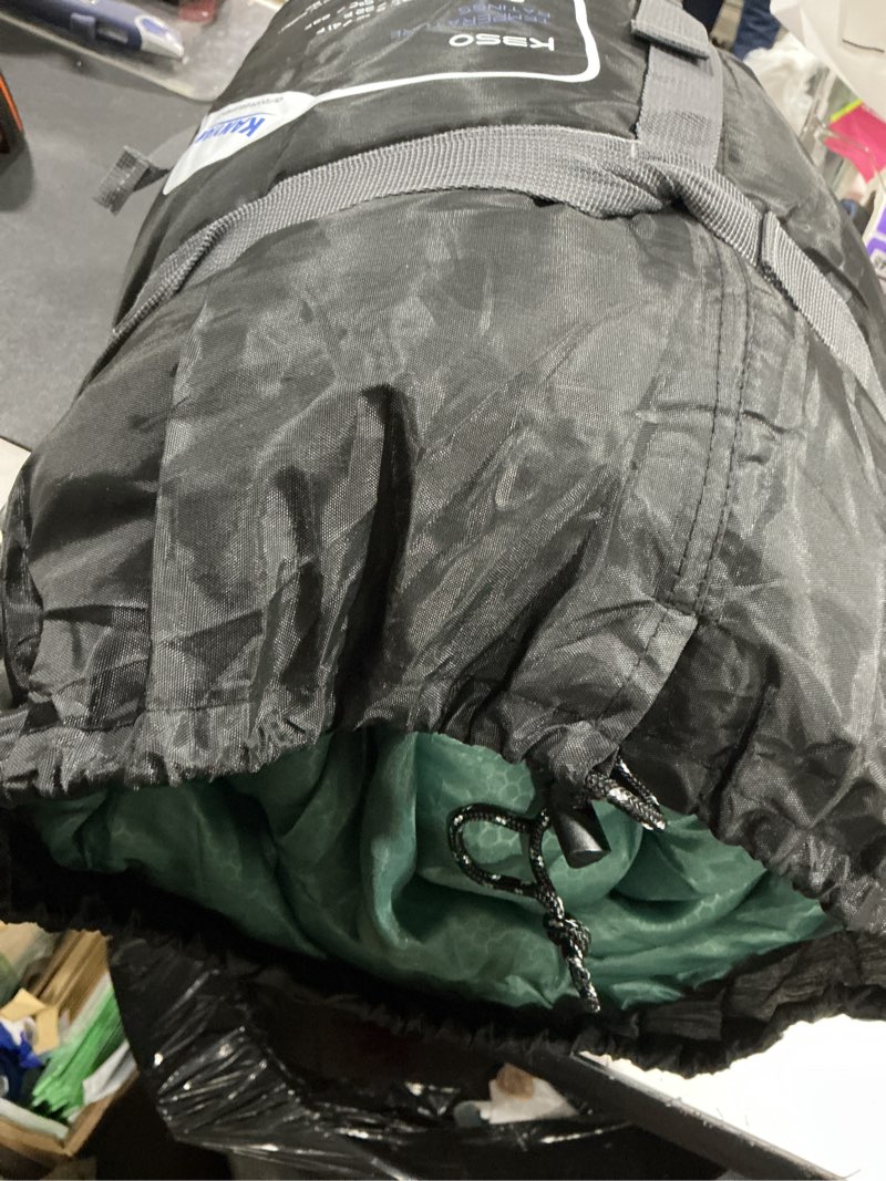 Condition photo showing Good Condition for sleeping bags for adults cold weather & warm,backpacking camping sleeping bag for tall girls boys,lightweight,compact,waterproof camping gear for traveling,hiking,hotel,outdoor & indoor 4lb-black