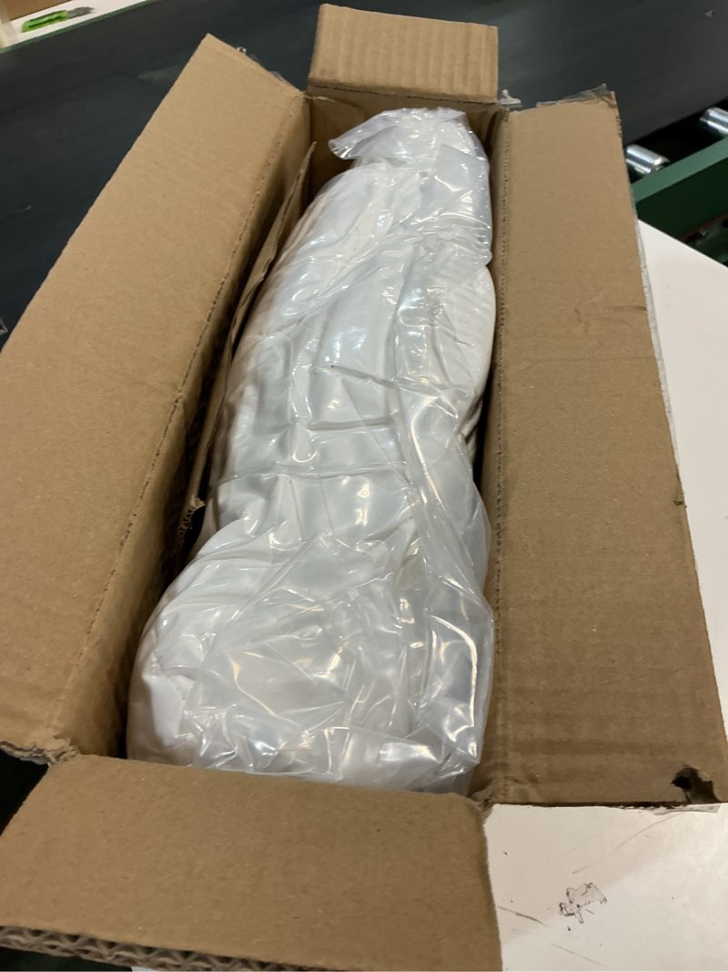 Condition photo showing New/Like New for easeland full size mattress pad pillow top mattress cover quilted fitted mattress protector cotton 8-21" deep pocket cooling topper (54x75 inches, white) white full
