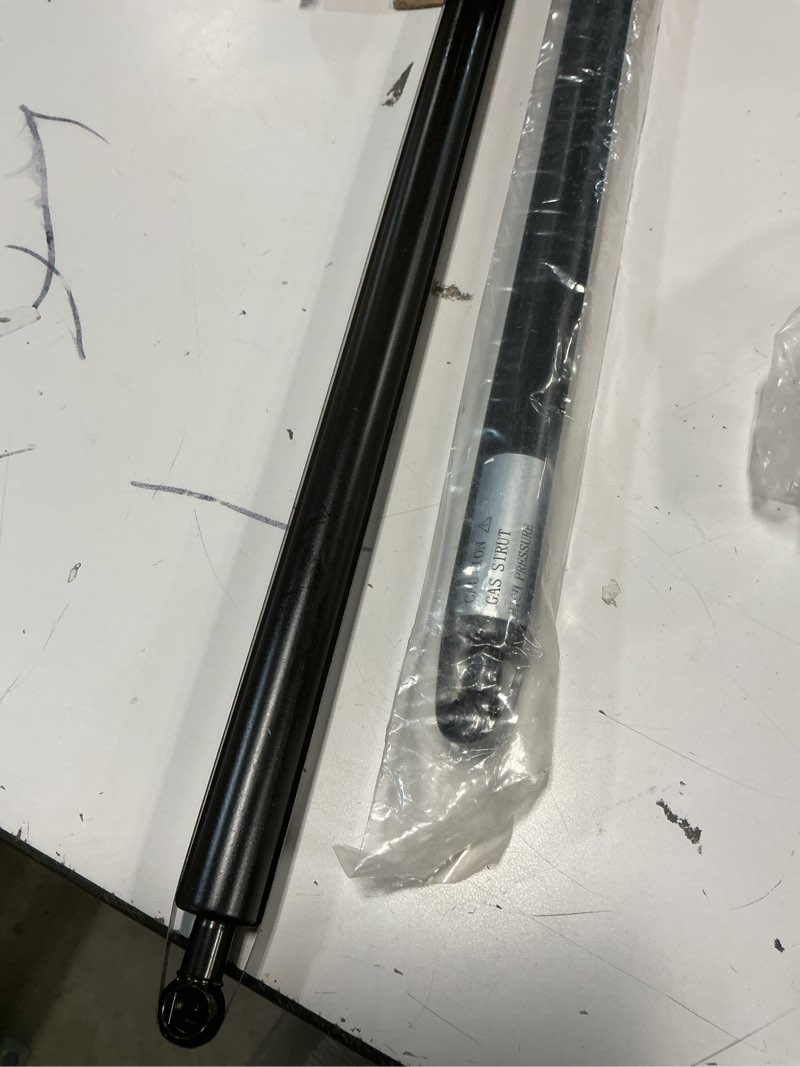 Condition photo showing Good Condition for qty(2) ml28-70 30in 70lb/312n universal lift support with mounting brackets, gsni-3200-70 gas strut shock for rv camper outside kitchen cabinet truck tonneau cover snowmobile trailer lid