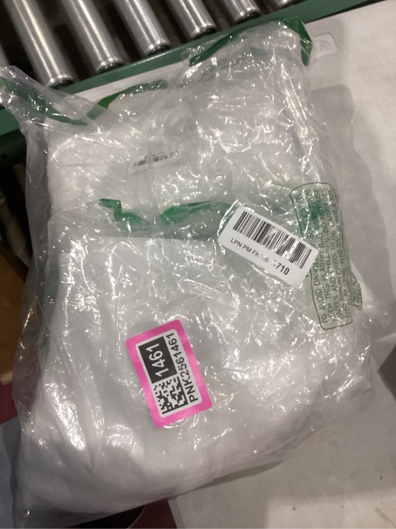 Condition photo showing Good Condition for MYSKY HOME White Sheer Short Curtains for Small Windows Kitchen 45 inch Long with Pom Pom Bedroom Nursery Kids Girls Room Curtains Cafe Light Filtering Boho Drapes, Rod Pocket,38" Wide, 2 Panels 37"W x 45"L (Pack of 2) 1-white