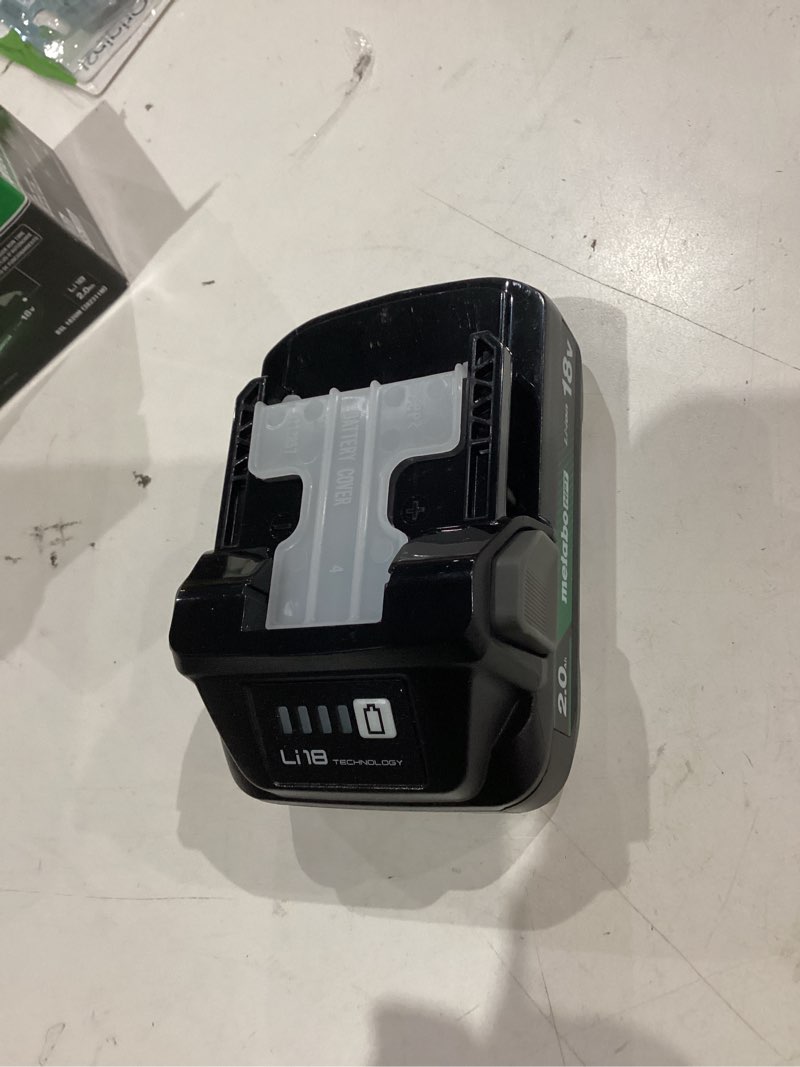 Condition photo showing Good Condition for metabo hpt 18 -volt 1 -pack battery ( 2 ah lithium-ion )