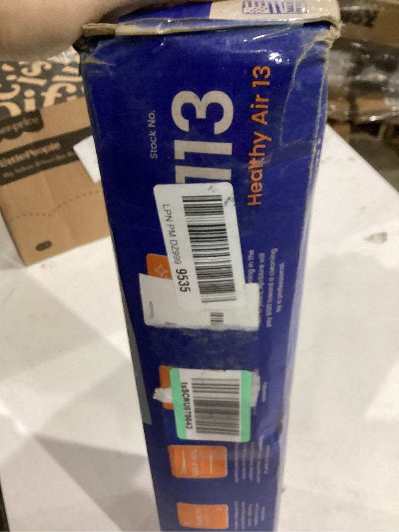 Condition photo showing As Is for AprilAire 113 Replacement Filter for AprilAire Whole House Air Purifiers - MERV 13, Healthy Home Allergy, 16x20x4 Air Filter (Pack of 1) Healthy Air 13