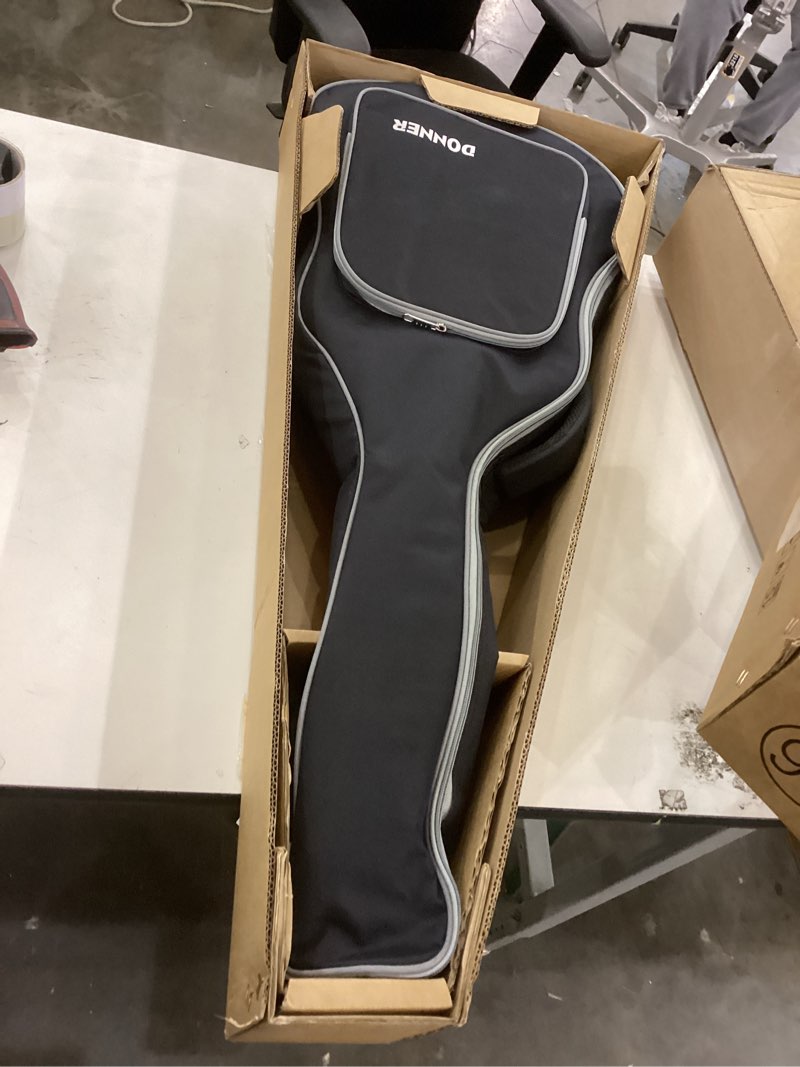 Condition photo showing New/Like New for Donner 3/4 Acoustic Guitar Kit 36 Inch Dreadnought Acustica Guitarra Bundle for Beginner Adult Youth Travel With Steel String Spruce Wood Gig Bag Tuner Pickguard Right Hand 36 inches Natural