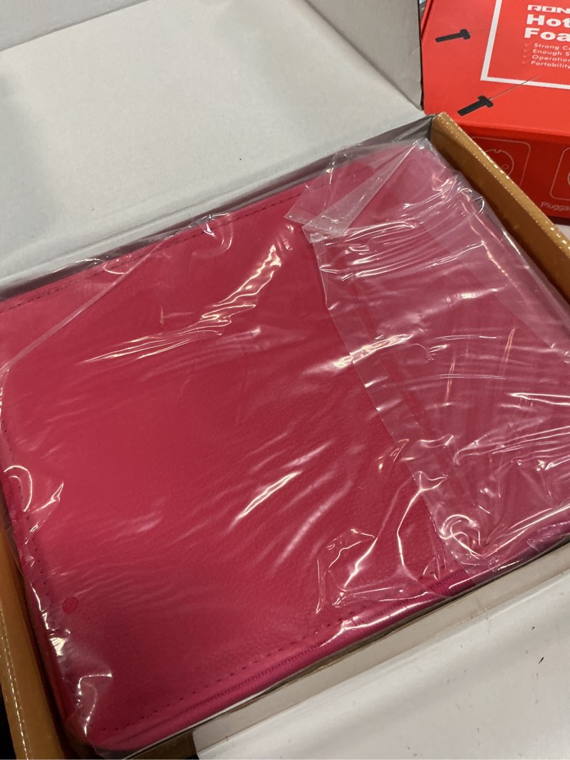 Condition photo showing Good Condition for btsky deluxe pu leather pencil case for colored pencils - 120 slot pencil holder with handle strap handy colored pencil box large (rose red)
