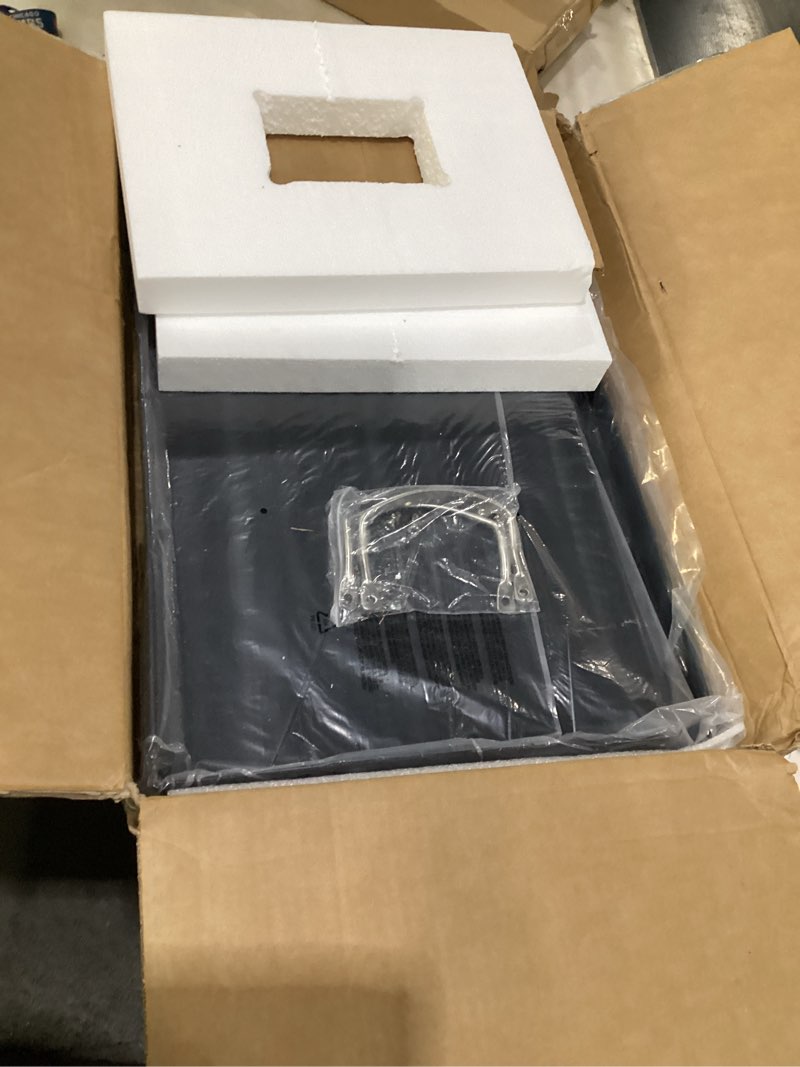 Condition photo showing New/Like New for updated 25" x 16" cast iron griddle for gas grill, nonstick nanoceramic stove top griddle for gas stove, pre-seasoned flat top plate insert for outdoor gas grill, camping, tailgating, parties 25" x 16" x 2.6"
