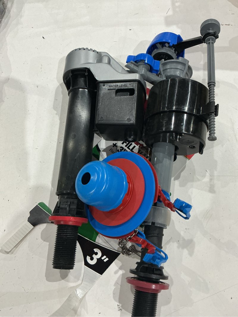Condition photo showing As Is for fluidmaster performax 4.55-in universal adjustable toilet fill valve