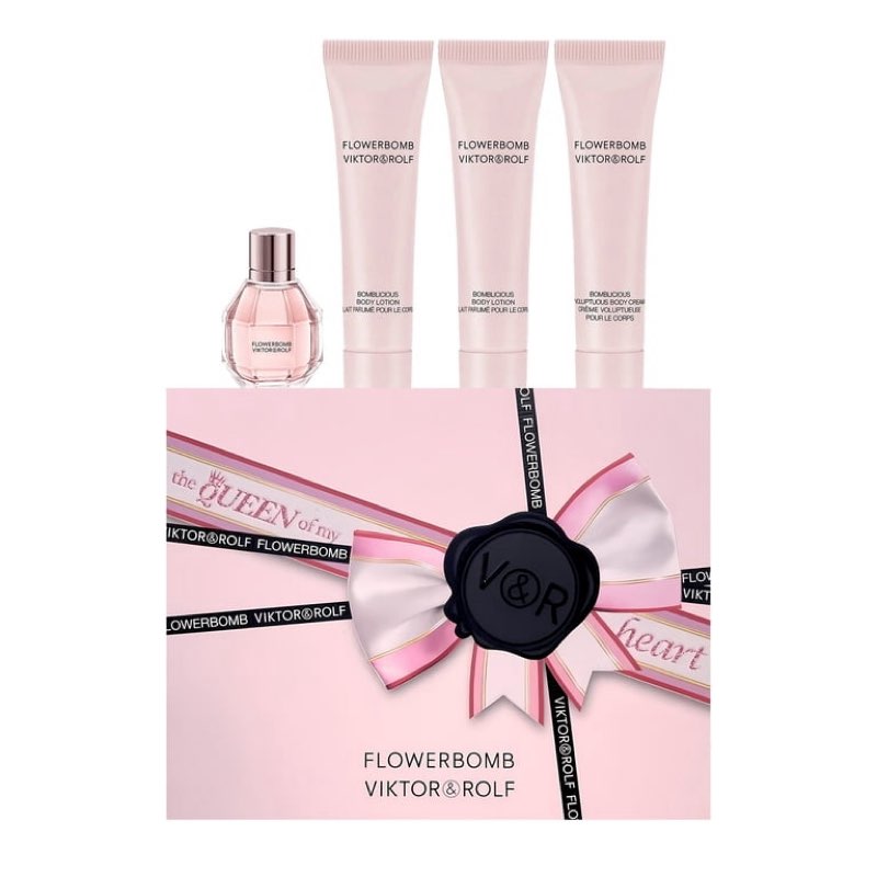 viktor & rolf flowerbomb deluxe mini gift set