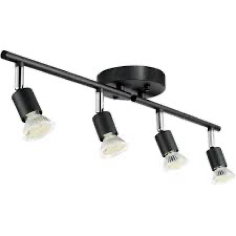 VEVOR 4-Light LED Track Lighting Kit