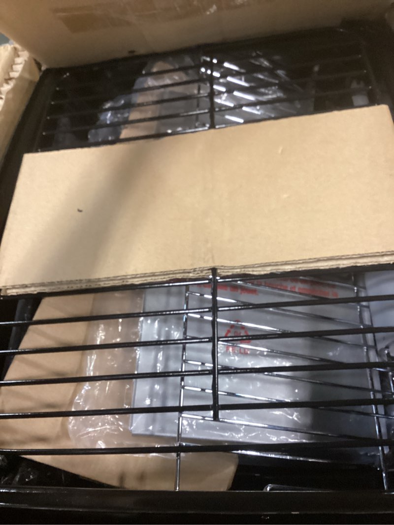 Condition photo showing Good Condition for master forge small 360-sq. in black portable liquid propane and charcoal grill