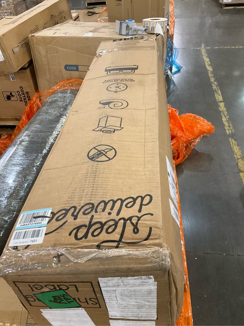 Condition photo showing New/Like New for Signature Design by Ashley Chime Hybrid Full 12" Mattress with Gel Memory Foam, Medium Firm, Pressure Relief, Fiberglass Free Mattress in a Box