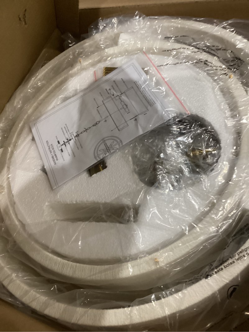 Condition photo showing As Is for 20”Hand Woven Rattan Chandelier Boho Pendant Light Adjustable Coastal Pendant Light for Kitchen Island Dining Living Room, White, UL Listed A-White