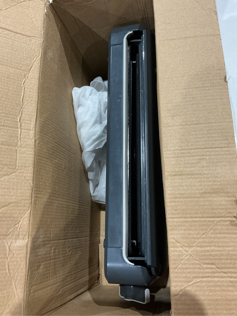 Condition photo showing As Is for foodsaver vacuum sealer machine, automatic bag detection, sous vide friendly, with sealer bags, roll, handheld vacuum sealer, black vacuum sealer + accessories