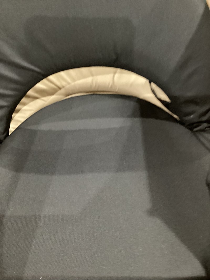 Condition photo showing As Is for similar)))))bleacher chairs, waterproof cushion, 10-position reclining, ultralight, foldable, extra thick padding, with shoulder strap and mesh pocket (set of 1 black)