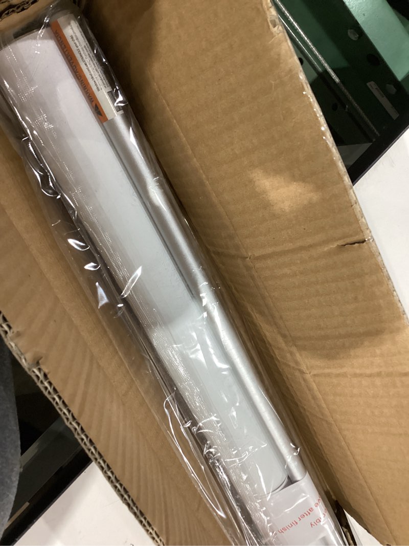 Condition photo showing New/Like New for blackout roller shades for windows,cordless,linen fabric,roller blinds,thermal insulated fabric uv protection,window shades for home,office,bedroom,door,blackout-white,33x78