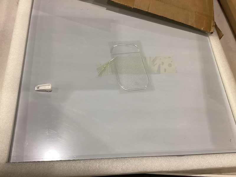 Condition photo showing Good Condition for awagas Large Stainless Steel Cutting Board with Lip, Heavy Duty 304 Cutting Plate Chopping Boards for Countertop 19.7 x19.7In Kitchen Pastry Board for Meat Vegetables Fruits Bread Pasta Noodle Pizza