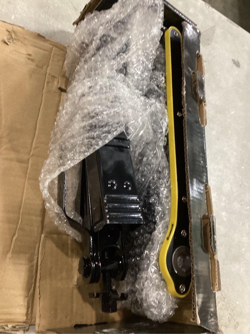 Condition photo showing Good Condition for camper wheel chock stabilizer 2 sets, double speed heavy duty truck rv tire scissor locking x chock, camper accessories for travel trailers tire chalks, anti rust coating, fit for 3.5” to 12” tire spacing:3.5in-12in