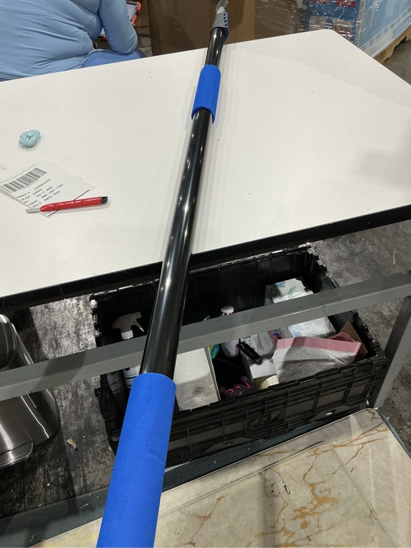 Condition photo showing Good Condition for telescopic extension pole | adjustable aluminum paint roller & cleaning pole | universal twist-on metal tip | sturdy multi-purpose household tool for dusting, painting & more
