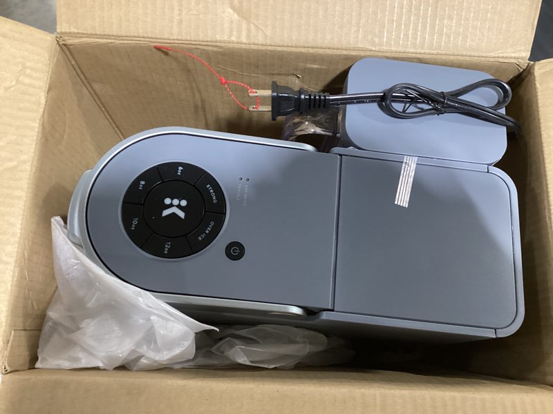 Condition photo showing Good Condition for keurig k-supreme single serve k-cup pod coffee maker, multistream technology, 4 brew sizes, 66oz dual-position removable reservoir, gray gray coffee maker