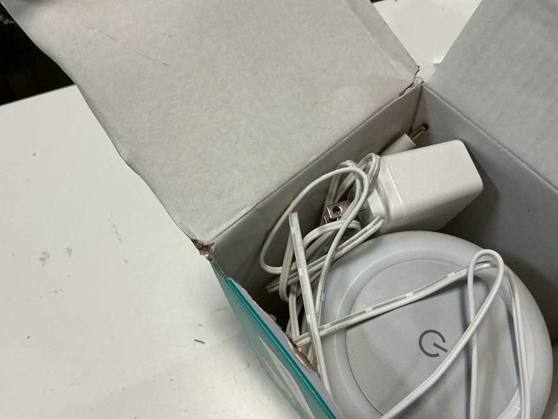 Condition photo showing As Is for Touch Bedside Table Lamp, [Sleek Design & RGB Mode] 3 Way Dimmable Small Lamp for Bedroom, LED Lamp with Warm White Lights, Multi-Color Smart Nightstand Lamp for for Living Room Home Gifts