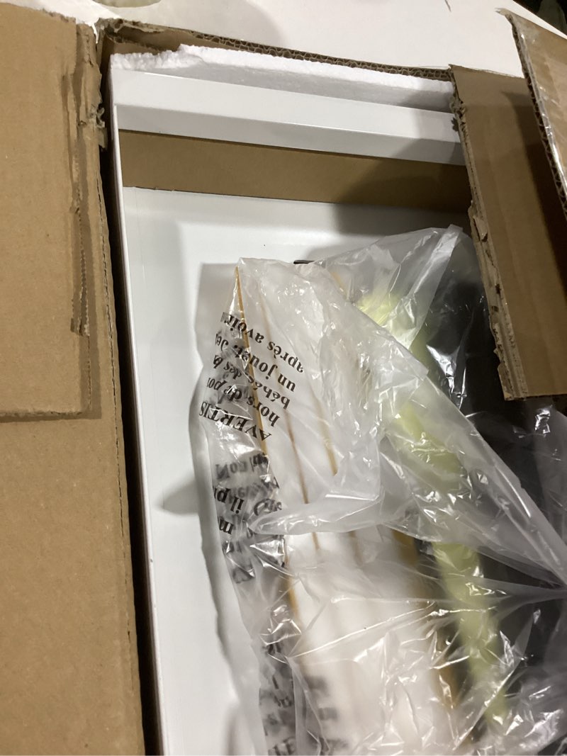 Condition photo showing Good Condition for Pull out Cabinet Organizer, Wider Expandable(14"-24") Heavy Duty Slide out Drawers Fixed with Adhesive Nano Film for Pots, Roll out Shelf Storage for Kitchen Cabinet Organization(White-2pcs)(3 Rails) White 21"D×14"-24"W(2 Pack)