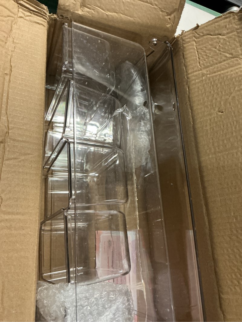 Condition photo showing Good Condition for condiment tray with stainless steel 5 spoons, 5 forks and 1 clip, chilled condiment server, condiment server, bar garnish holder on ice, bar accessories fruit and salad with removable trays and lid