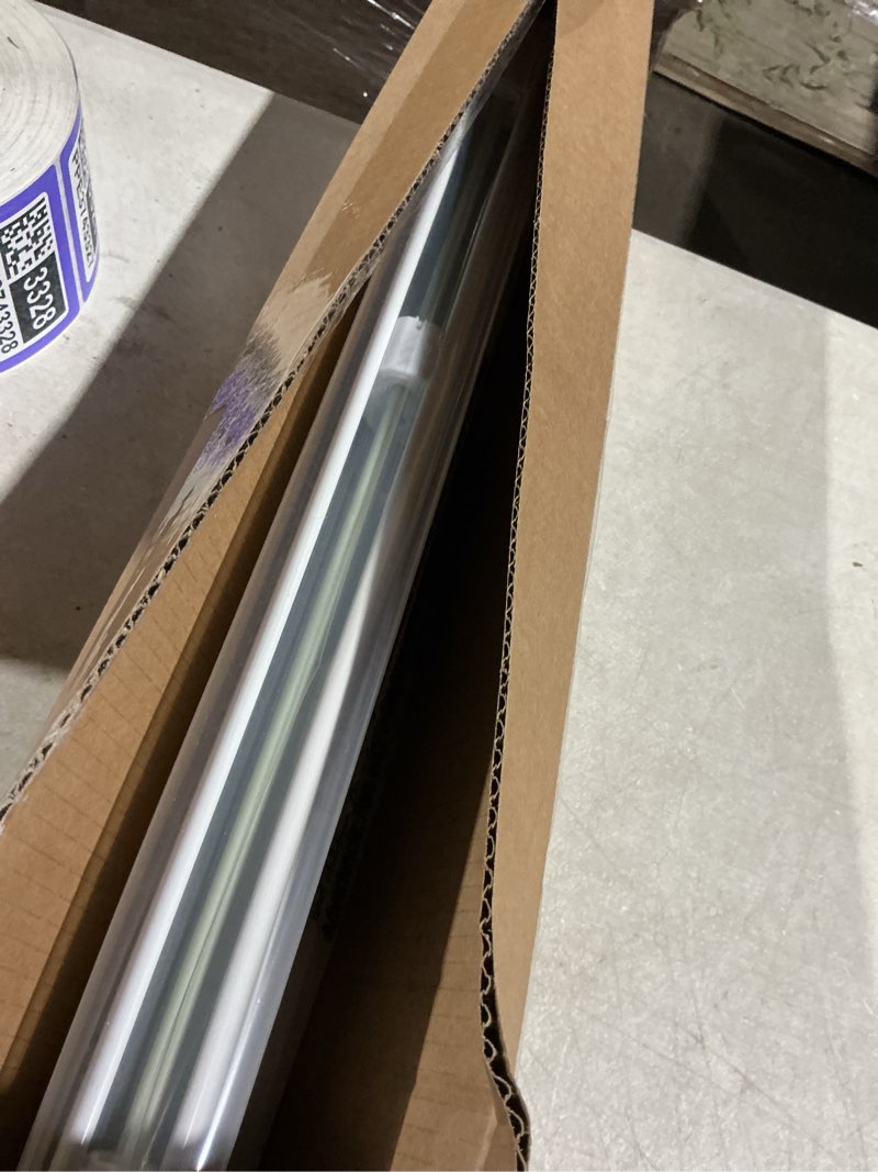 Condition photo showing Good Condition for LazBlinds No Tools No Drill Cordless Cellular Shades, Blackout Light Blocking Honeycomb Shades for Home, Thermal Insulation Blinds for Windows, 29" W x 48" H, White Blackout-white 29" W x 48" H