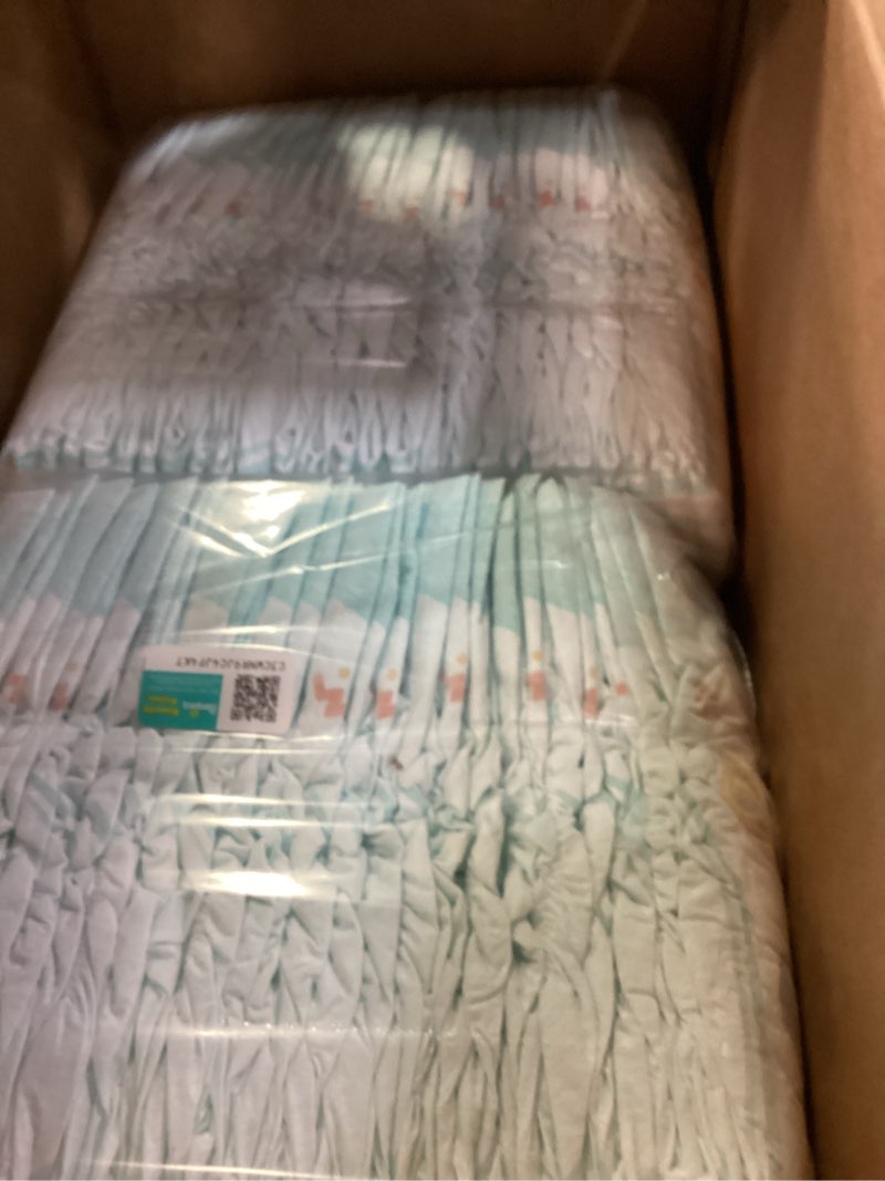 Condition photo showing New/Like New for Pampers Diapers - Baby Dry - Size 7, 54  Count, Absorbent Disposable Infant Diaper (Packaging May Vary) Size 7 54