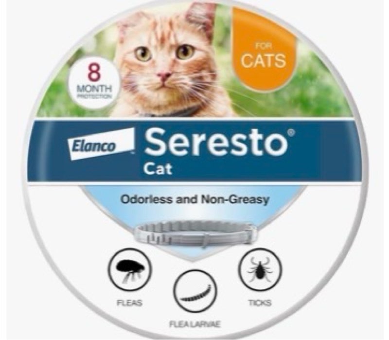 flea collar for cat,natural cat flea & tick collar,for indoor & outdoor cats,safe for pets & families,8-month duration,easy to use - 2p 2 ounce ( pack of 2)