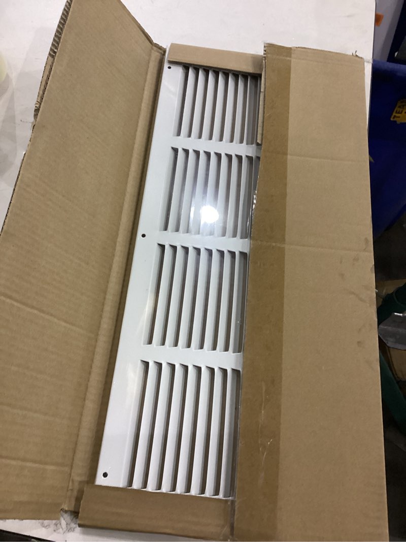 Condition photo showing New/Like New for 20x8 Return Air Grille(Duct Opening Size),Air Return Vent Cover,Flat Vent Cover,Rejillas De Aire Acondicionado para Casa,Return Air Grilles,Outer Dimensions:21.75"Wx9.75"H(20"W x 8"H, Duct Opening) 20"Wx8"H, Duct Opening