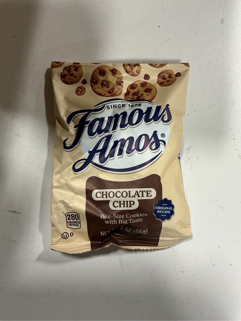 Condition photo showing Good Condition for (BBD 31 Jan 2026). Chocolate Chip Cookies - 2oz Bags, Pack of 42, Chocolate Chip Cookies Individual Bags