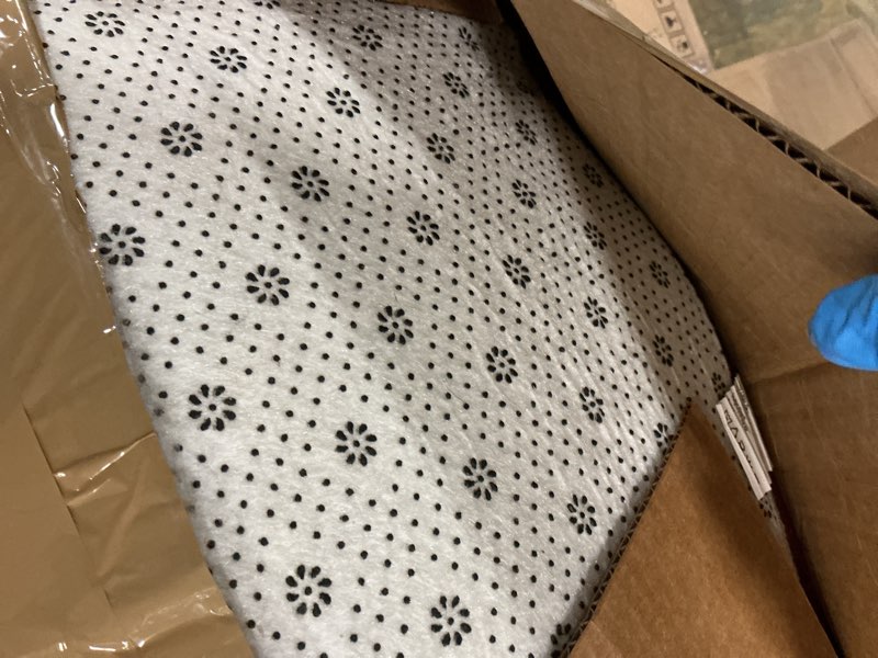 Condition photo showing As Is for DweIke Extra Large 9x12 ft Burgundy Red Area Rugs for Bedroom Living Room, Fluffy Soft Plush Shaggy 