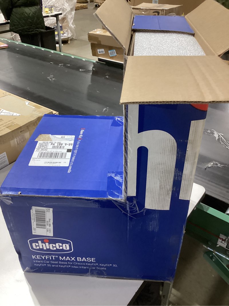 Condition photo showing New/Like New for Chicco KeyFit Max Infant Car Seat Base, Stay-in-Car Base for Second Vehicle, Compatible with Chicco KeyFit, KeyFit 30, KeyFit 35 and KeyFit Max Infant Car Seats | Anthracite/Grey